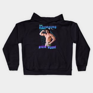 retro rick rude Kids Hoodie